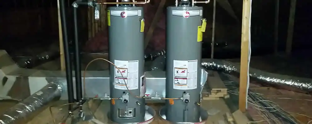 Tankless water heater installation for home hot water in Houston, TX